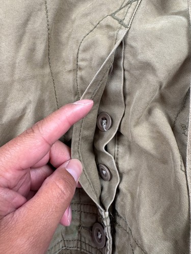 Vintage Diesel Brown Cotton Multipocket Button Fly Cargo Pants Army Men's W34x34 - Picture 7 of 14
