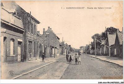 CAR-AAAP8-59-0586 - AUBERCHICOURT - Route de Valenciennes