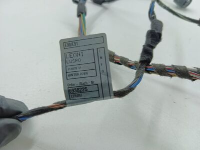 パーツ BMW E90 E91 BMW 3 E90 E91 2006 Rear Door Wiring Harness Loom Left