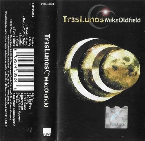 Mike Oldfield – Tr3s Lunas, Original Cassette, Romanian Version - Picture 2 of 6