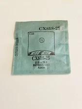 Vintage NOS G-S Replacement Watch Crystal Acrylic Benrus Austin CX818-25