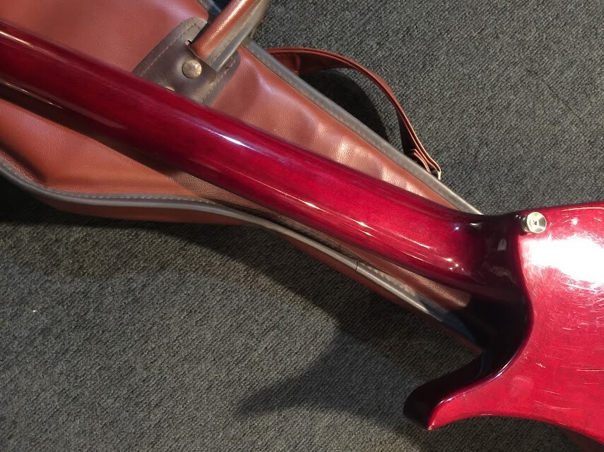 Used H.S Anderson KITE Wine No Pickguard Offset Guitar 3.18kg W