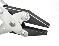 PARALLEL Action Pliers FLAT Nose Serrated Jaws 125mm / 5" Jewelry Hand Tool
