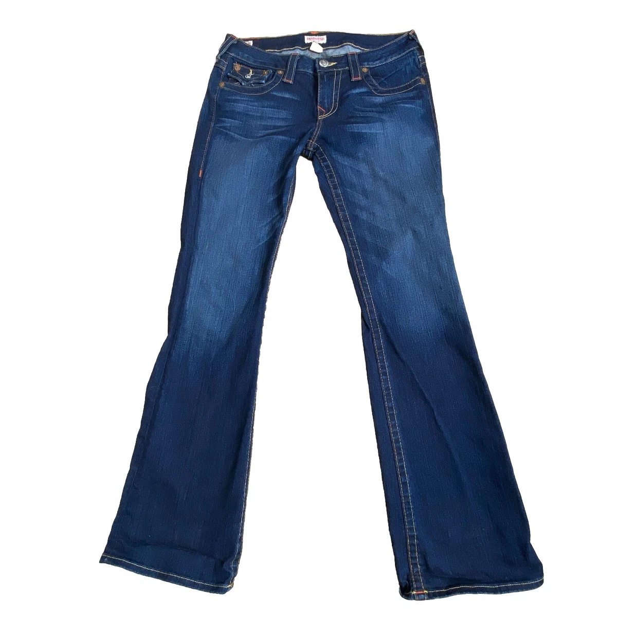 パンツ TRUE RELIGION BOOT CUT DENIM PANTS 32 True Religion 32 Inseam in Mid (8.5-10.5 in) Rise Jeans for Women