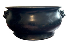 Antique Chinese Bronze Incense Burner, Xuande Mark, 17th century
