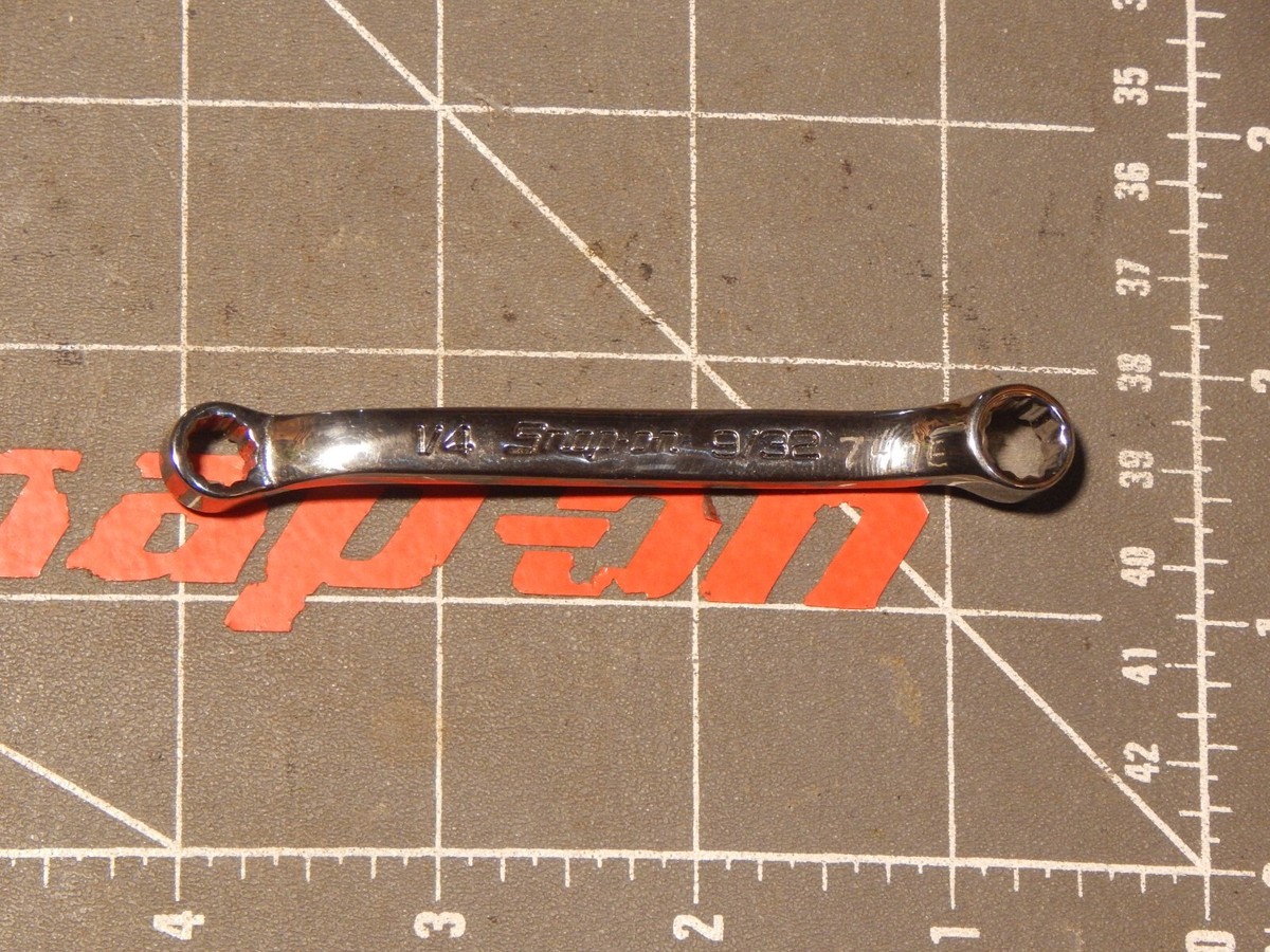 ちっとん ページ Snap On Midget Ignition Double Box Boxed Wrench 1/4 9/32