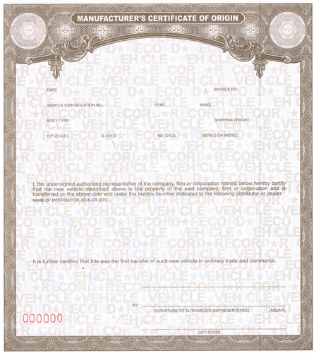 Certificate Of Origin - UK (per Order) - Phoenix ISL - Foto 4