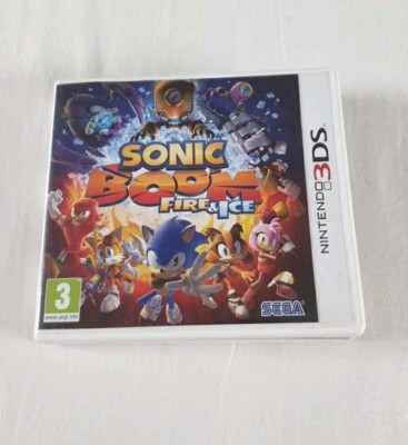 Sonic Boom: Fire & Ice - Nintendo 3DS - komplett mit Cartridge, Hülle und Handbuch