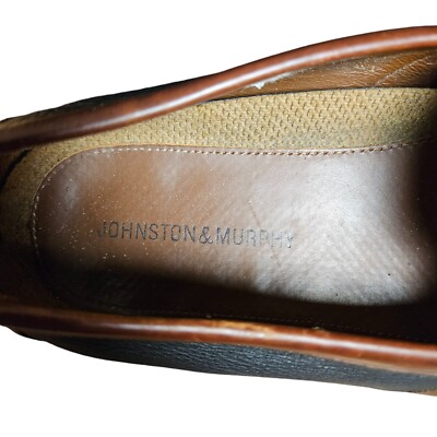Johnston & Murphy Mens Two-Tone Leather Kiltie Tassel  display picture 1