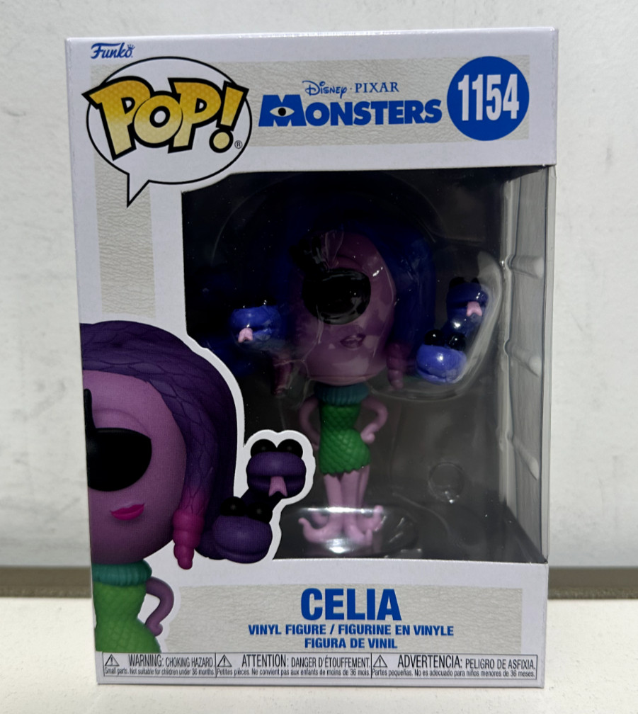 Funko Pop! Disney Pixar Monsters #1154 Celia New In Hand Authentic (A)