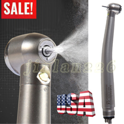 Dental LED E-generator High Speed Handpiece with Light 4 Hole NSK sTYLE Drill
