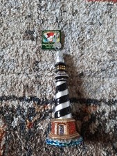 Old World Christmas CAPE HATTERAS LIGHTHOUSE 20017 Ornament With Tag