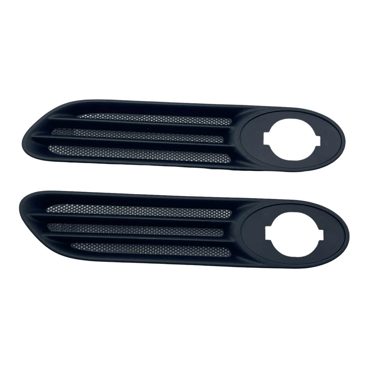 2002-06 MINI Cooper Front Fender Black Side Grill Set Scuttle