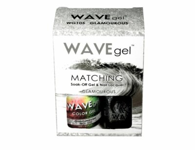 Wave Gel matching Soak Off Gel Polish 0.5 oz / 15 mL (#105) WG105 GLAMOUROUS
