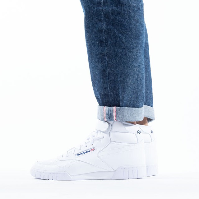 reebok ex o fit hi white