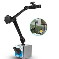 Regular Duty Dial Gage Holder Mag Base with Metal Fine Adjustment DG61003