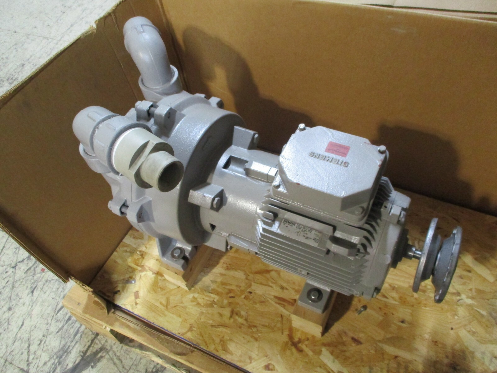 Siemens Vacuum Pump ELMOF 28V 51100KK017PZW02 6.2kW 208230/416460V Used eBay