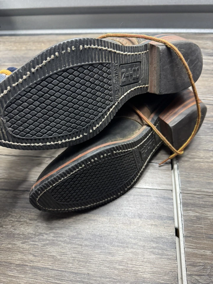 Botas de Trabajo Nitro Cuero Con Cordones TALLA 10 M, Calidad Hechas en EE. UU. Foto 4 de 4