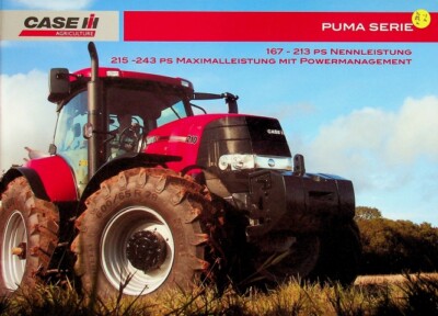 300771) Case IH - Puma 165 180 195 210 - Prospekt 07/2007