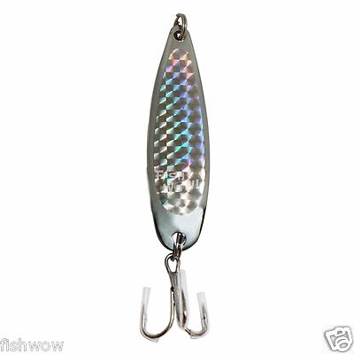 6 Cucchiai Pesca Fish WOW! 1 Oz: Esche Da Trolling E Jigging A Forma Di Coccodrillo, Oro