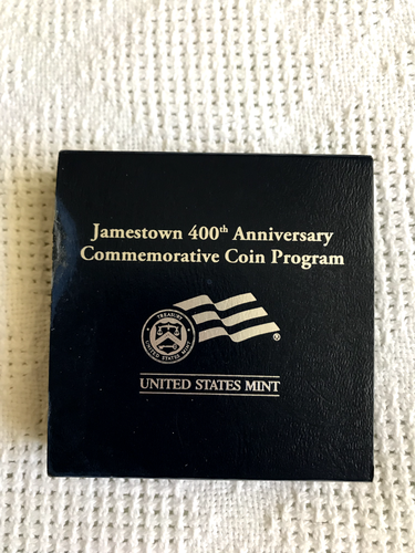 2007-P JAMESTOWN 400th Anniversary PROOF Silver Dollar w/US Mint OGP - Box & COA - Picture 14 of 14