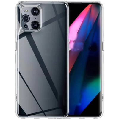 Case For OPPO Find X5 X6 Pro Lite X7 Ultra Clear Soft Shockproof Phone Cover