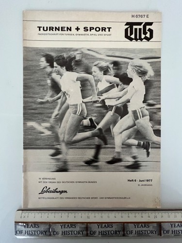 Gymnastics Sports Magazine for Gymnastics Gymnastics Game and Sports - 1977 Issue 6