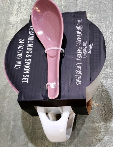 The Nightmare Before Christmas Ceramic Soup Mug & Spoon set 24oz Jack - 第 5/5 張圖片