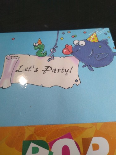 "POP" Specialty Papers “Sea Party” Bordered Printer Paper 100 Count New In Pk - Picture 7 of 8