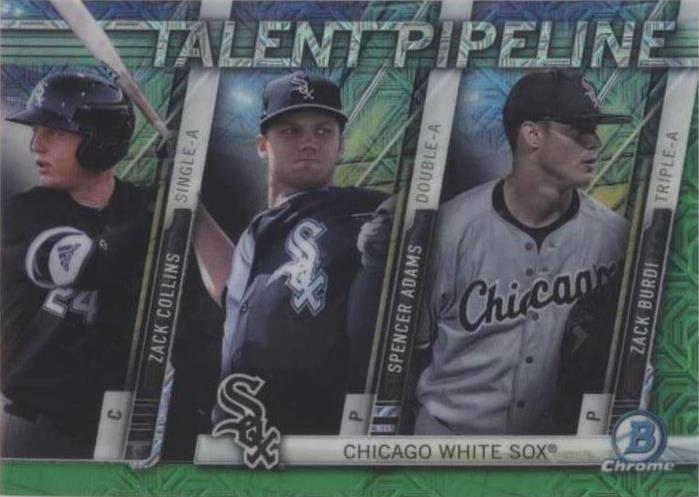 2017 Bowman - Spencer Adams Zack Burdi Zack Collins #TPM-CHW - 1 of 1