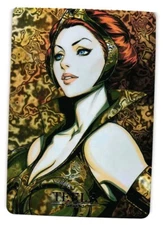 Teela DC Laser Engraved Holo Character Art Cardsass Masters Card