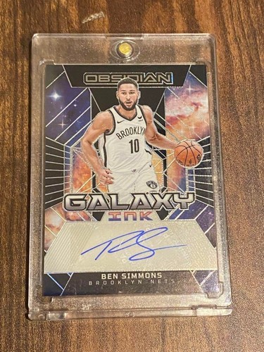 2024 Panini Obsidian Basketball Ben Simmons Brooklyn Nets Auto /99 #GI-BEN - Picture 7 of 24