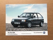 Volkswagen Polo G40 Press Photograph
