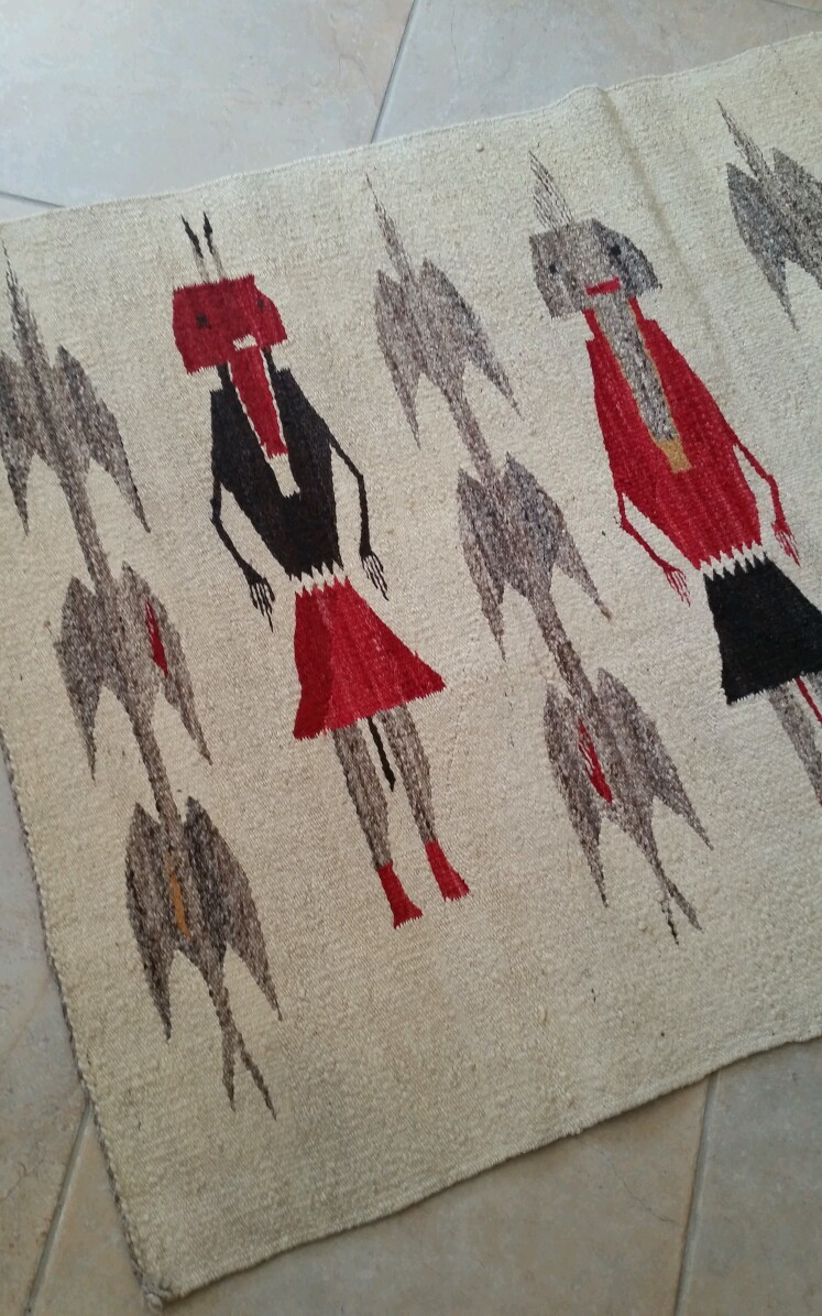 Shiprock Yei Navajo Rug eBay