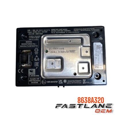 2023-2024 MITSUBISHI OUTLANDER BATTERY CHARGER NEW OEM 8638A320