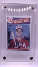 Autographed - 1985 Topps Mark McGwire RC Olympic True rookie - Beauty