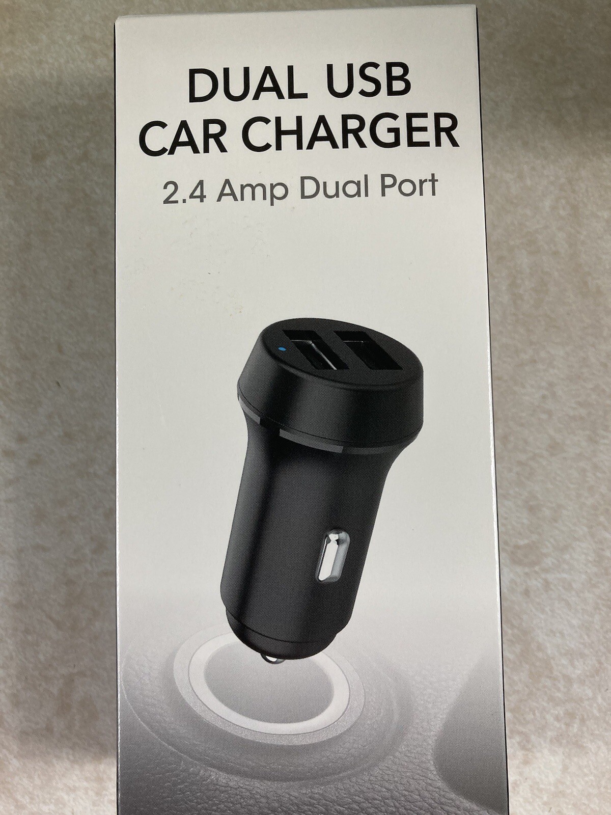 Dual USB Car Charger with Fast Free Shipping
