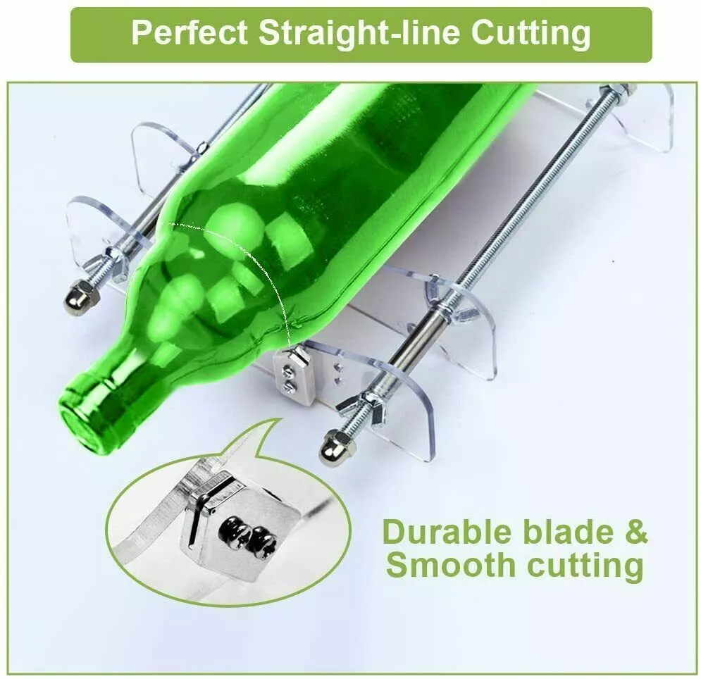 Glass Bottle Cutter Smooth Cutting Glass Tool Easy to Use 