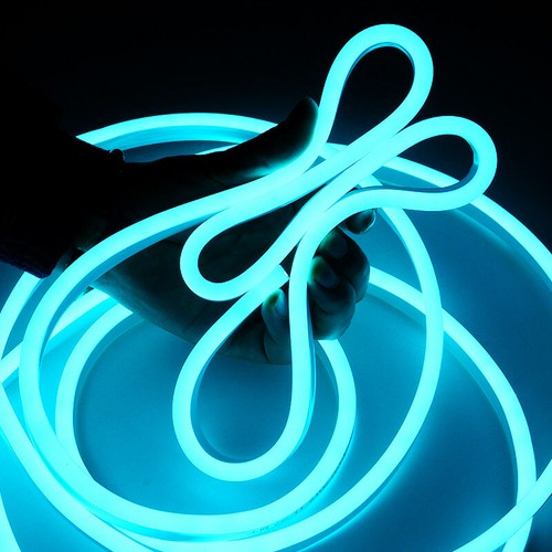50ft LED Neon Rope Light Strip 12V Waterproof Silicone Boat Car Room Lighting - Picture 63 of 81