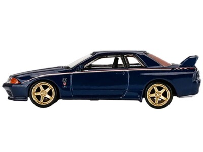 1/64 Nissan Skyline GT-R R32 Nismo S-Tune Diecast Blue by