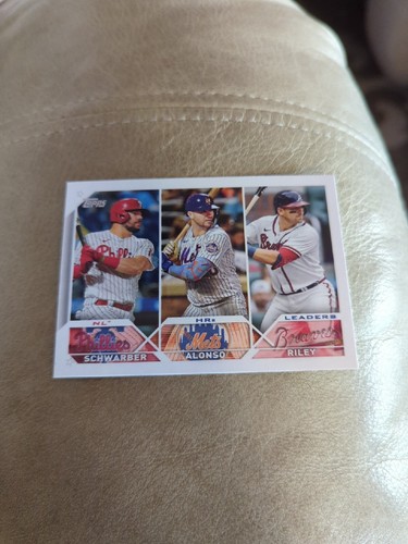 Austin Riley, Kyle Schwarber, Pete Alonso #178 card