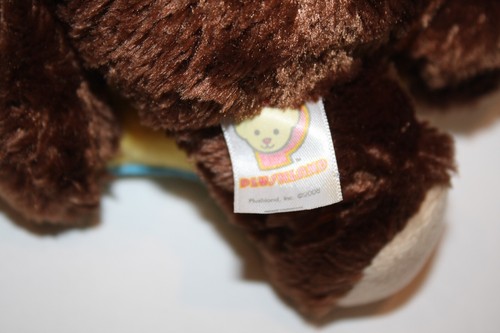 Plushland Happy Birthday Monkey Holds Star Hat Plush 8" Stuffed Animal Soft Toy - Picture 7 of 8