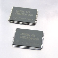 ( 2 PCS ) Samsung K7M803625M-QC80 Flow-Through NtRAM SRAM 256KX36  --  NOS
