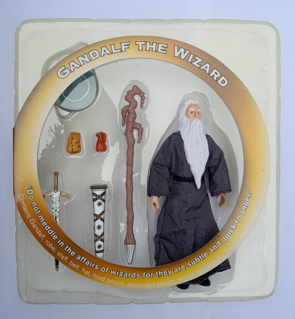 TOY VAULT LORD OF THE RINGS GANDALF 5"" ACTION FIGURE BRAND NEW NO BACKING CARDS
