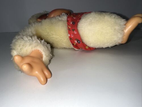 VTG Commonwealth Rubber Face Chest Monkey Gorilla Thumbsucker Nose Picker Plush - Picture 6 of 9