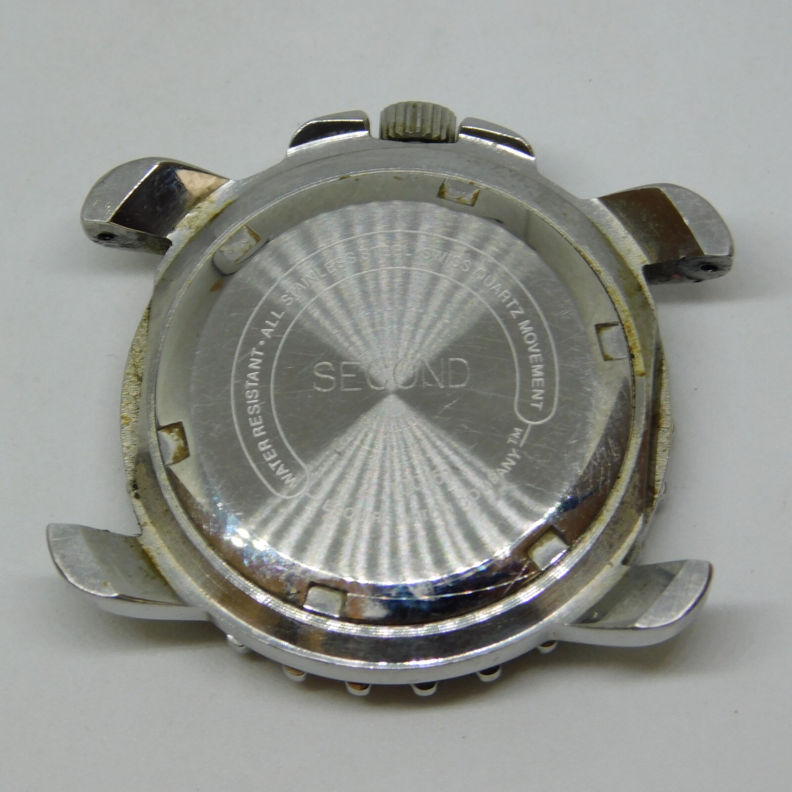 ESQ All Stainless Steel Quartz Analog Women's Watch New Battery eBay