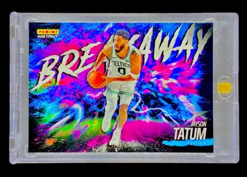 JAYSON TATUM RARE COLOR BLAST SP Insert /4085 Purple Blue - CELTICS