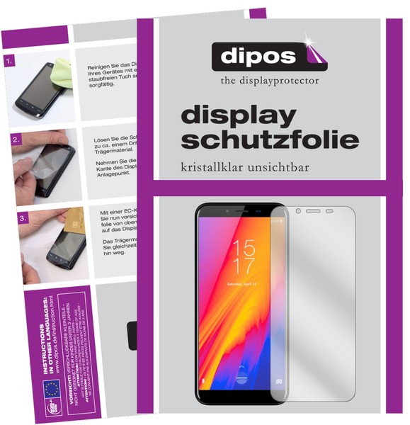 6X Schutzfolie FüR Homtom S99 Klar Displayschutzfolie Folie Display Schutz Dipos-image