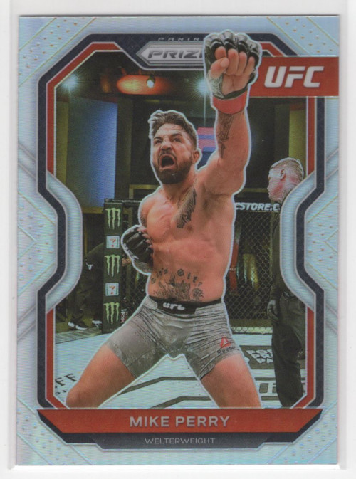 2021 Panini Prizm UFC Prizms Silver #19 Mike Perry - NM-MT
