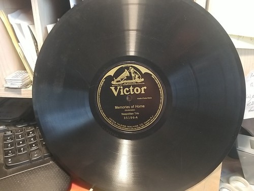 NEAPOLITAN TRIO Memories Of Home / Love's Old Sweet Song VICTOR 35196 78rpm VG